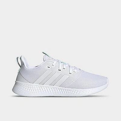 Adidas Originals Women's Adidas Cloudfoam Pure 2.0 Running Shoes In White/white/halo Mint