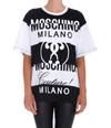 MOSCHINO MIXED LOGO T-SHIRT,0701 5540 2001