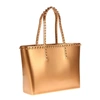 Carmen Sol Seba Mid Tote In Rose Gold