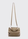 Givenchy Pandora Dual-zip Small Shoulder Bag In Dark Khaki