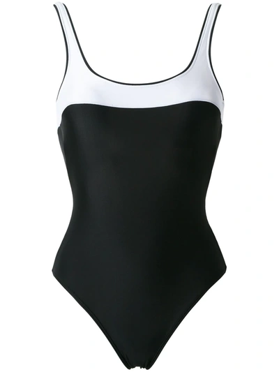 Lygia & Nanny Scoop Neck Swimsuit In Black