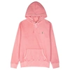 Polo Ralph Lauren Pink Garment-dyed Cotton-blend Sweatshirt In Pink