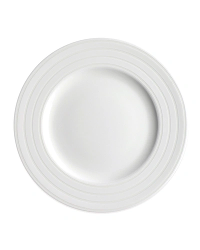 Caskata Cambridge Stripe Rimmed Salad Plates, Set Of 4