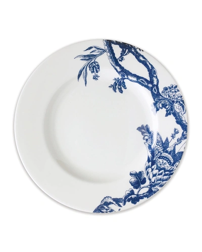 Caskata Arcadia Blue Rimmed Salad Plates, Set Of 4