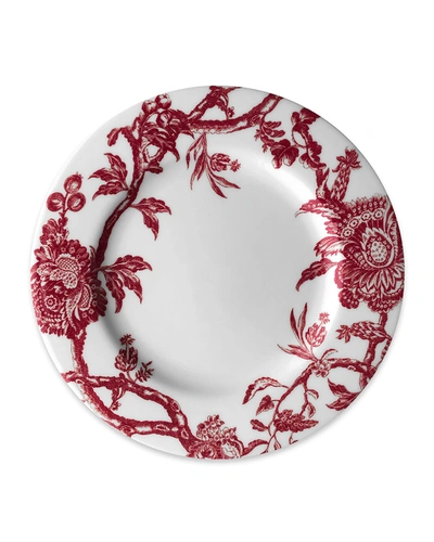 Caskata Arcadia Crimson Rimmed Salad Plate, Set Of 4