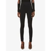 Wardrobe.nyc Wardrobe. Nyc Womens Black Tapered High-rise Stretch-woven Leggings L In Black