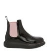 ALEXANDER MCQUEEN ALEXANDER MCQUEEN LEATHER HYBRID CHELSEA BOOTS,17048582