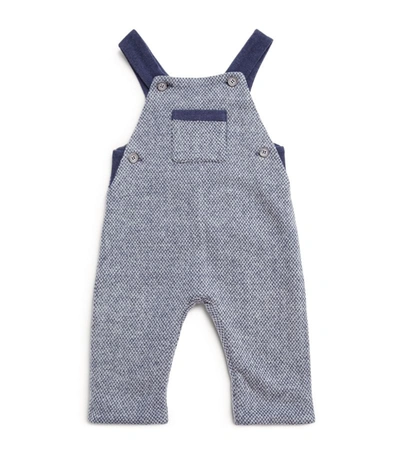 Paz Rodriguez Babies' Knitted Dungarees (3-24 Months) In Grey