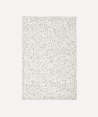 Coco & Wolf Theo Reversible Cot Bed Blanket In White