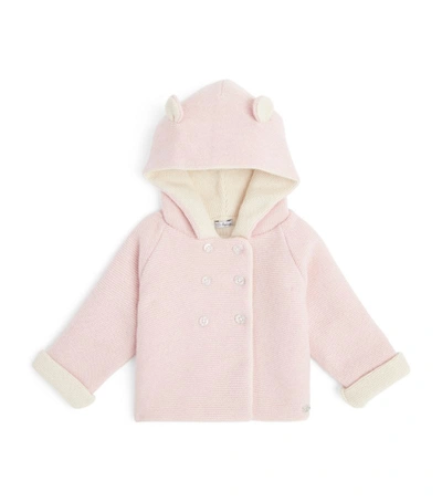 Trotters Teddy Coat (1-9 Months) In Pink