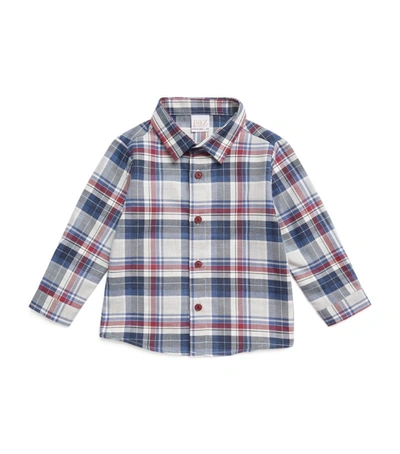Paz Rodriguez Babies' Check Shirt (3-24 Months) In Multi