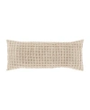 Oscar Oliver Cameron Bolster Decorative Pillow, 12" X 30" In Linen