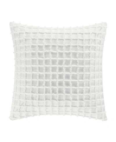 Oscar Oliver Cameron Decorative Pillow, 20" X 20" In White