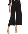 1.state Tie Front Split Seam Wide Leg Pants In Rich Black