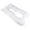 BALDWIN CONTOURED U-SHAPE PREGNANCY PILLOW WITH REMOVABLE COVER, 38" X 60"