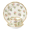 Royal Albert 100 Years Of  1920 Spring Meadow 3pc Place Setting In Multi