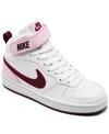 NIKE BIG GIRLS COURT BOROUGH MID 2 CASUAL SNEAKERS FROM FINISH LINE