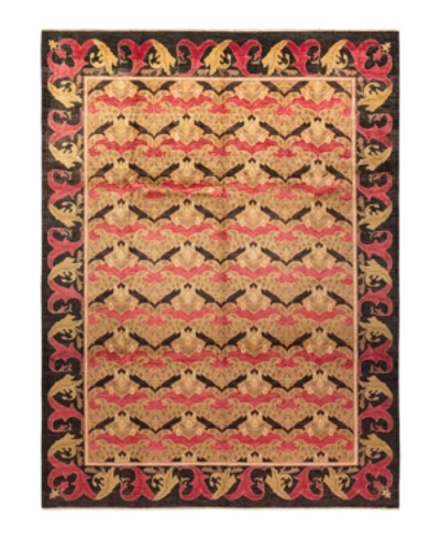 Adorn Hand Woven Rugs Arts And Crafts M1574 10'1" X 13'2" Area Rug In Gold-tone