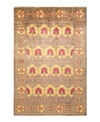 ADORN HAND WOVEN RUGS ARTS AND CRAFTS M1647 6'1" X 8'9" AREA RUG
