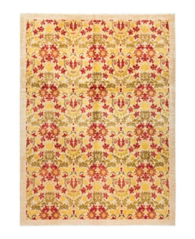 Adorn Hand Woven Rugs Arts And Crafts M1641 8'10" X 11'7" Area Rug In Sand
