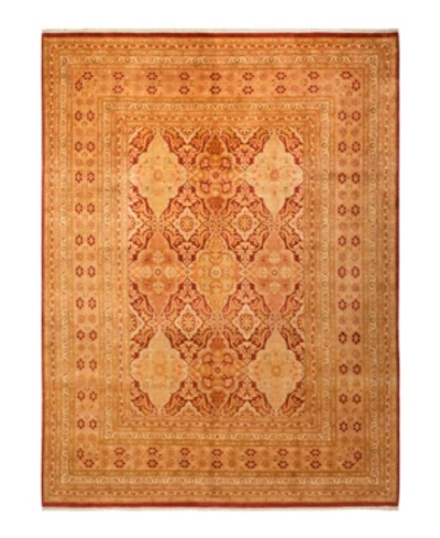 Adorn Hand Woven Rugs Mogul M1598 9'5" X 12'4" Rectangle Area Rug In Rust