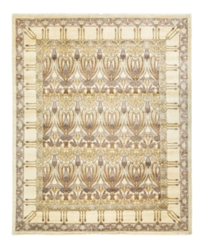 Adorn Hand Woven Rugs Arts And Crafts M1705 8'2" X 10'1" Area Rug In Ivory/cream