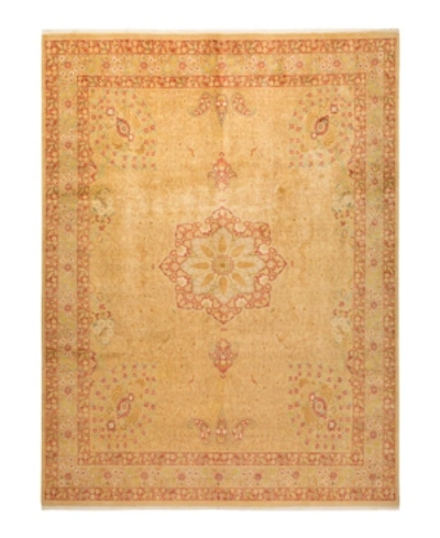 Adorn Hand Woven Rugs Mogul M1437 9'2" X 12'1" Rectangle Area Rug In Gold-tone