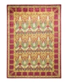 ADORN HAND WOVEN RUGS ARTS AND CRAFTS M1683 6' X 8'9" AREA RUG