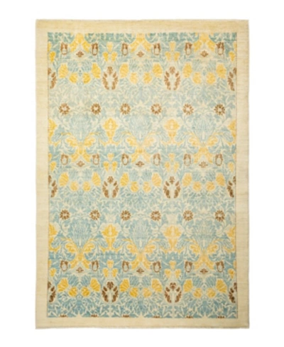 Adorn Hand Woven Rugs Arts And Crafts M1620 6'2" X 8'10" Area Rug In Ivory