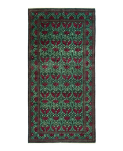 Adorn Hand Woven Rugs Closeout!  Eclectic M1637 8'1" X 16'1" Area Rug In Green