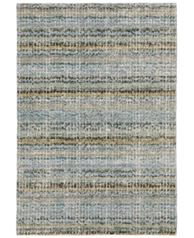 Jhb Design Prairie Pra01 8'6" X 11'7" Area Rug In Blue