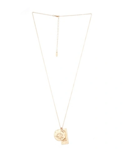 Ettika Women's Zodiac Double Charm Necklace In Libra