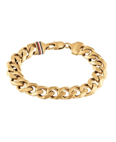 Tommy Hilfiger Chain Link Bracelet In Gold