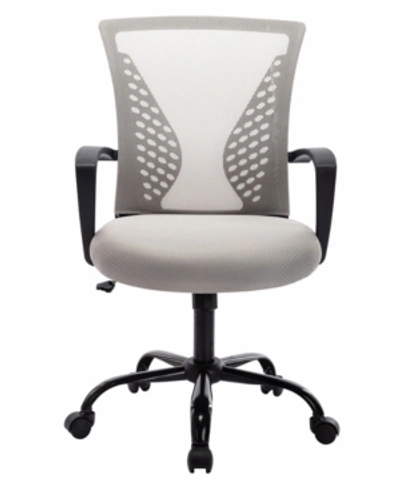 Furniture Of America Govidia Adjustable Office Chair In Gray