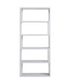 Furniture Of America Dozall Open Shelves Bookcase In White Oak
