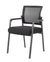 Boss Office Products Mesh Back Guest Chair In Black