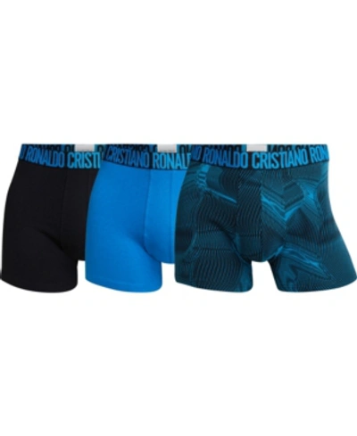 Cr7 Cristiano Ronaldo Men's Trunk, Pack Of 3 In Multi