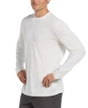 Pga Tour Men's Upf 50+ Solar Block Long-sleeve T-shirt In Bright White