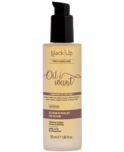 Black Up Oil I Want Oil Elixir