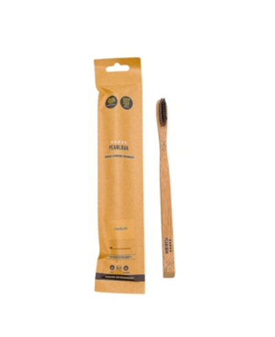 Pearlbar Charcoal Infused Bamboo Toothbrush - Adult Medium Bristle