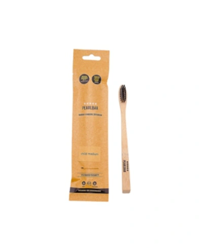 Pearlbar Charcoal Infused Bamboo Toothbrush - Child Medium Bristle