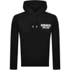 Dsquared2 Chest Logo Print Hooded Sweatshirt In Black
