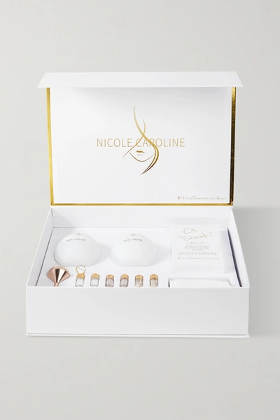 Nicole Caroline Luxury Ice Facial Set In Colorless