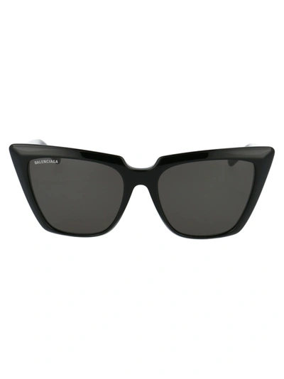 Balenciaga Bb0046s Sunglasses In Black