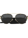 Versace Woman Sunglasses Ve2232 In Black