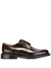 Church's Shannon Derby Shoes In Burgundy