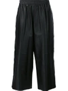 MAISON MARGIELA MAISON MARGIELA DEFILE LEATHER TROUSERS - BLACK,S29KA0239SY019411616098