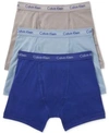 CALVIN KLEIN MEN'S COTTON STRETCH BOXER BRIEFS 3-PACK NU2666