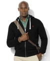 Polo Ralph Lauren Men's Big & Tall Classic Fleece Full Zip Hoodie In Polo Black