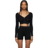 Jacquemus Le Cardigan Alzou Mohair-blend Cardigan In Black